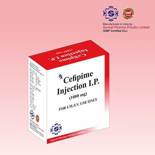 Cefepime Injection In Third party Manufacturing