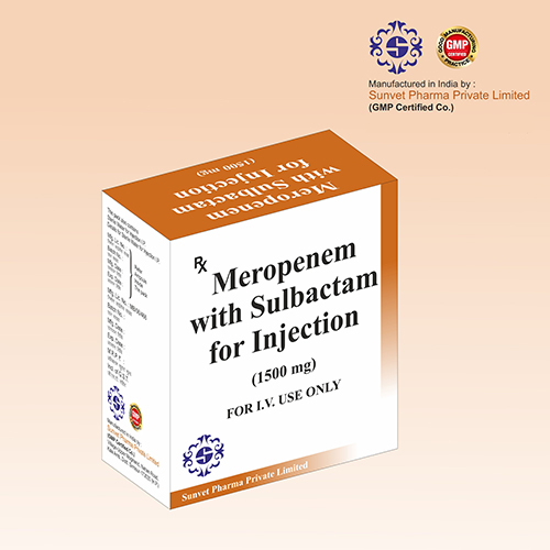 Meropenem with Sulbactam injection in Third Party Manufacturing