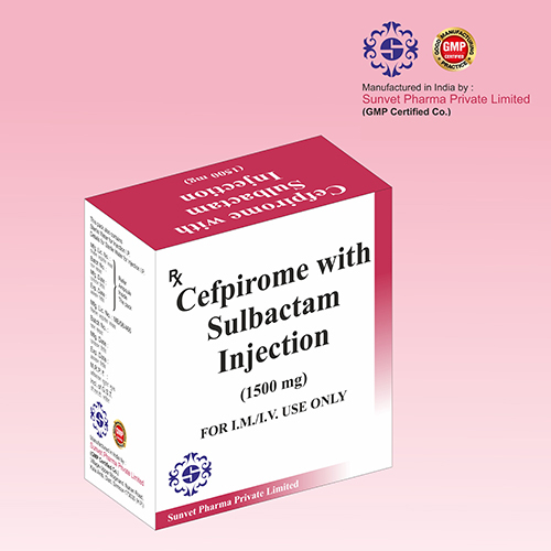 Cefpirome with sulbactam injection in Third Party Manufacturing