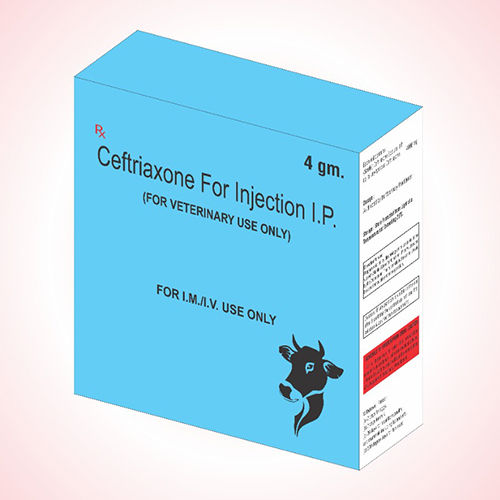 Ceftriaxone Injection (4000 Mg) Ingredients: Animal Extract