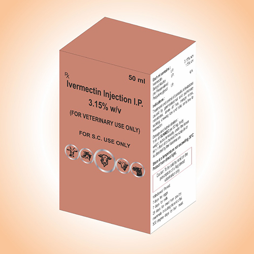 Ivermectin Veterinary injection in Third Party Manufacturing Services