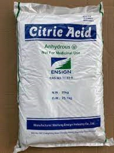 Citric Acid Anhydrous food grade