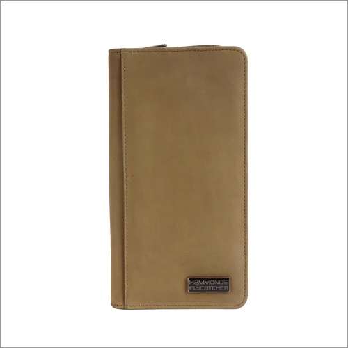 PH601-GH Tan Leather Passport Holder
