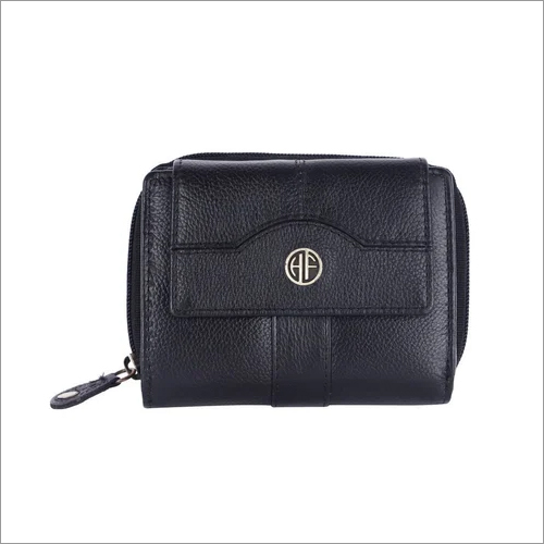 LW-5003-BLK Ladies Leather Wallet