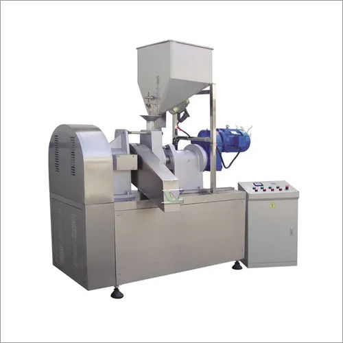 Silver Mild Steel Kurkure Extruder Machine