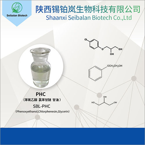 Sbl-Phc Phenoxythanol Chlorphenesin Glycerin Color Code: Colorless To Light Yellow Transparent Liquid