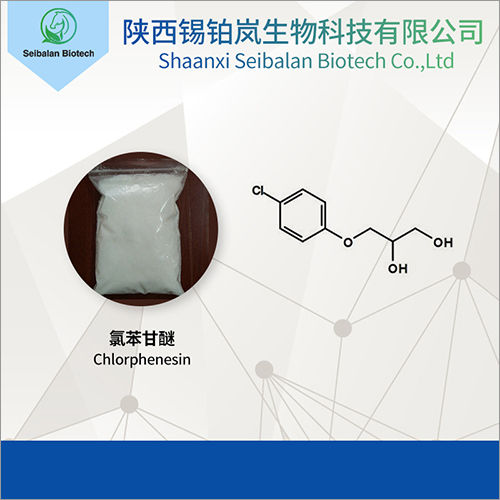 Chlorphenesin Chemical Color Code: White Powder