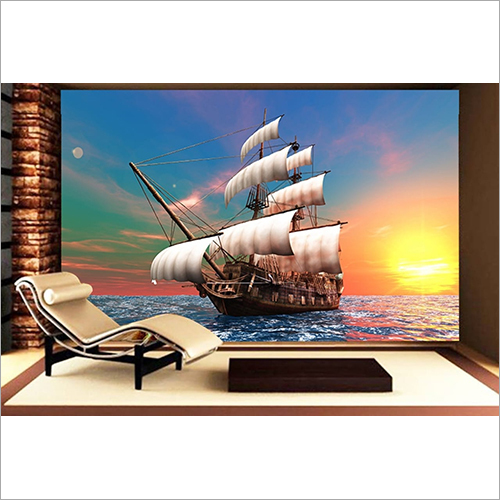 3D PVC Printed Custom Wallpaper