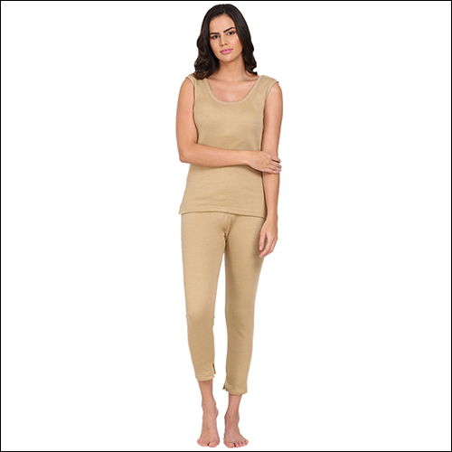 Touchwool 2400 Tharmocot Camel color Sleevless