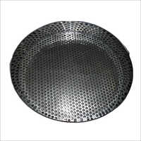 Pulse Mill Perforated Sheet - Stainless Steel, 1mm Thickness, Silver Color | Round Holes, Suitable For Industrial Pulse Mill Applications