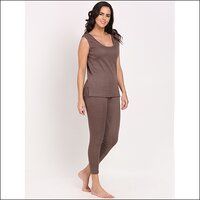 Touchwool 2400 Tharmocot brown color Sleevless