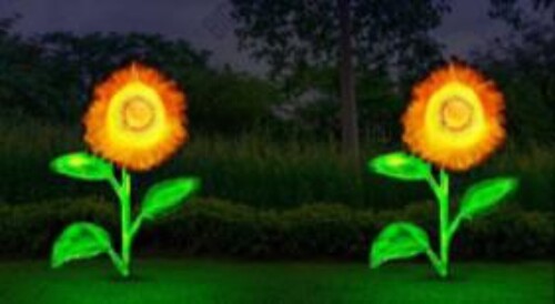 Glowing LED Sun Flower