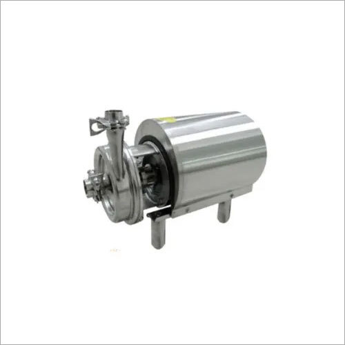 SS Milk Centrifugal Pump - Stainless Steel | Water Cooling, Automatic, Silver, Heat Sterilization Method
