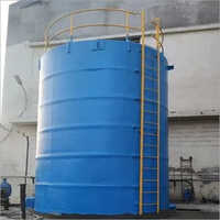 Frp Acid Storage Tank - Ppfrp Material, 5000-100000l Capacity, Blue Color, Vertical/horizontally Designed For Chemical Storage, Manual Usage