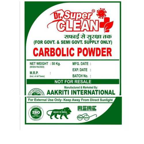 White Industrial Carbolic Powder