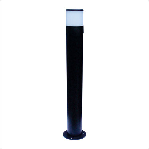 Black X-cent Bollard Light