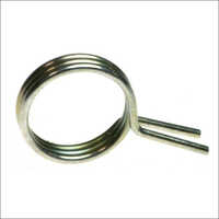 Torsion Spring - Alloy Material, 8mm Size, Polished Silver Finish | Durable Torque Exertion For Industrial Applications