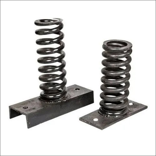 Black Ss Elevator Buffer Spring With Plate