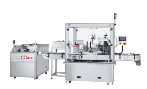 Radiance - Pac Leader Fl 800 and Su 101 Filling Inserting Capping Monobloc Machine and Unscrambler