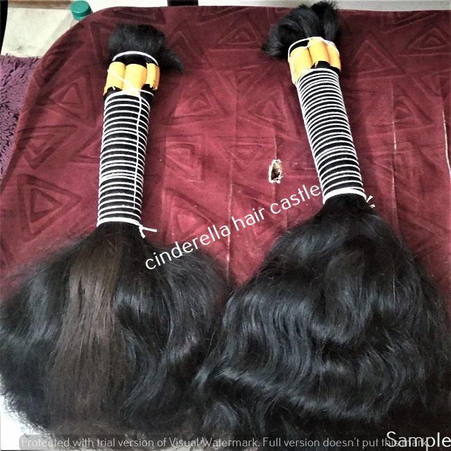 RAW VIRGIN SINGLE DRAWN HUMAN HAIR