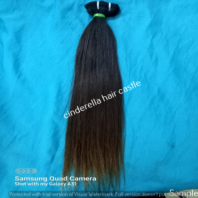 Full Cuticle No Chemical Treated Natural Straight Indian Virgin Hair