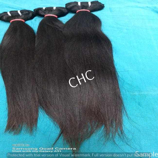Full Cuticle No Chemical Treated Natural Straight Indian Virgin Hair