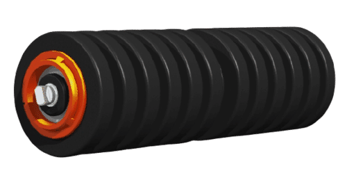 Black Conveyor Impact Idler