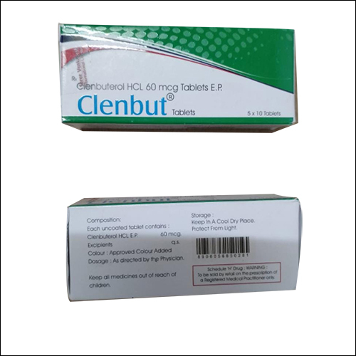 Clenbut 60 mg By UNISOUL LIFESCIENCE PRIVATE LIMITED