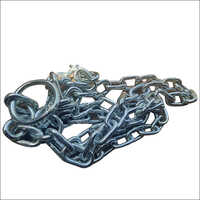 Mild Steel Cow Chain - Stainless Steel, Polished Surface Treatment | 2-3 Years Warranty For Enhanced Durability And Reliability