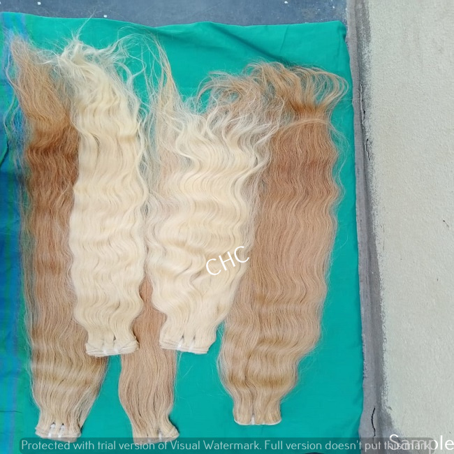 Greatest Blonde Human Hair Extensions With Straight Hair