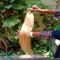 Greatest Blonde Human Hair Extensions With Straight Hair