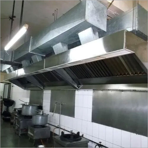 Stainless Steel Industrial Kitchen Chimney