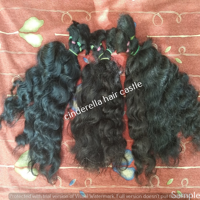 FRESH INDIAN TEMPLE RAW HAIR EXTENSIONS