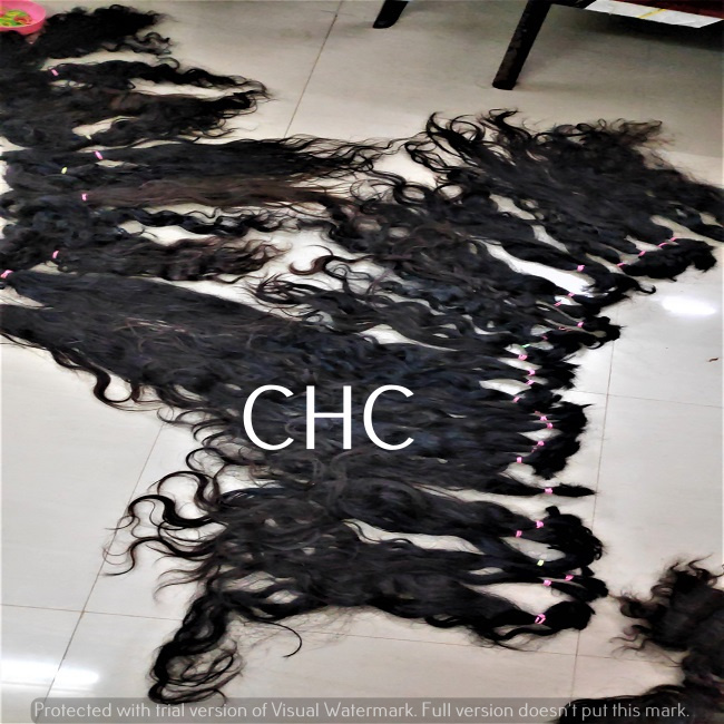 FRESH INDIAN TEMPLE RAW HAIR EXTENSIONS