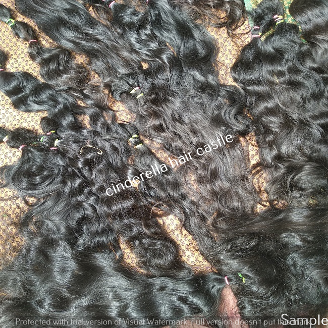 FRESH INDIAN TEMPLE RAW HAIR EXTENSIONS