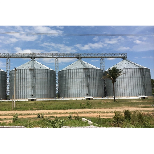 Silos With Elevator And Tower Application: Industrial