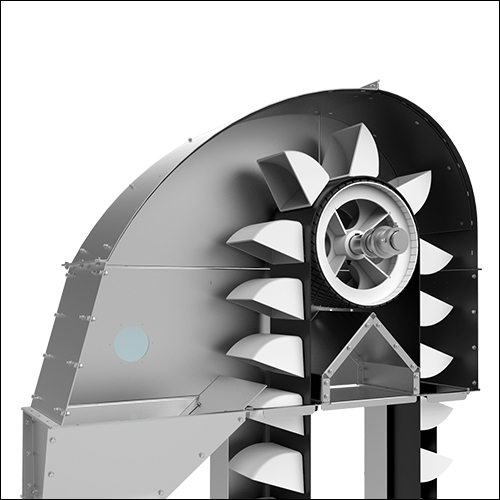 Silos With Bucket Elevator