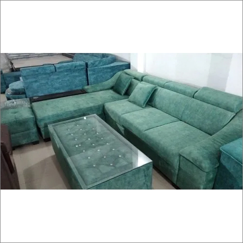 Wooden L Shape Sofa Set At Best Price In Lucknow | Attari Furniture
