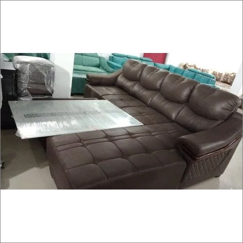 Machine Made Modern L Shape Sofa Set