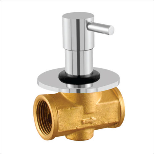 Silver 25mm Brass Flush Valve