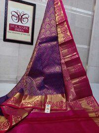 pure kanjivaram jarie weaving saree