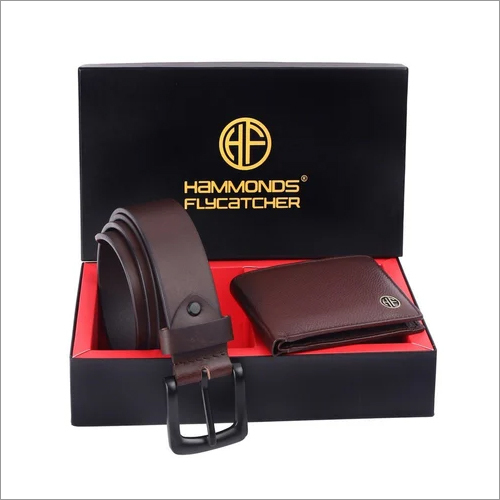 GS594-8001-LNBR Leather Executive Gift Set