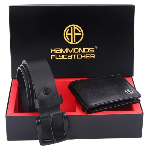 GS594-8001-BLK Leather Executive Gift Set