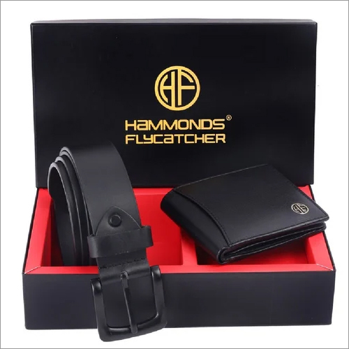 GS593-8001-BLK Leather Executive Gift Set