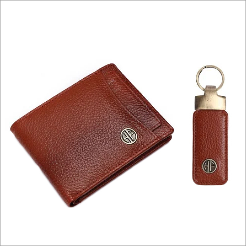 GS589-TN-KR Leather Gift Set - Leather Material | Brown Color, Perfect for Corporate Office Use, Elegant Presentation