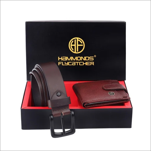 GS502-8001-BR Leather Gift Set