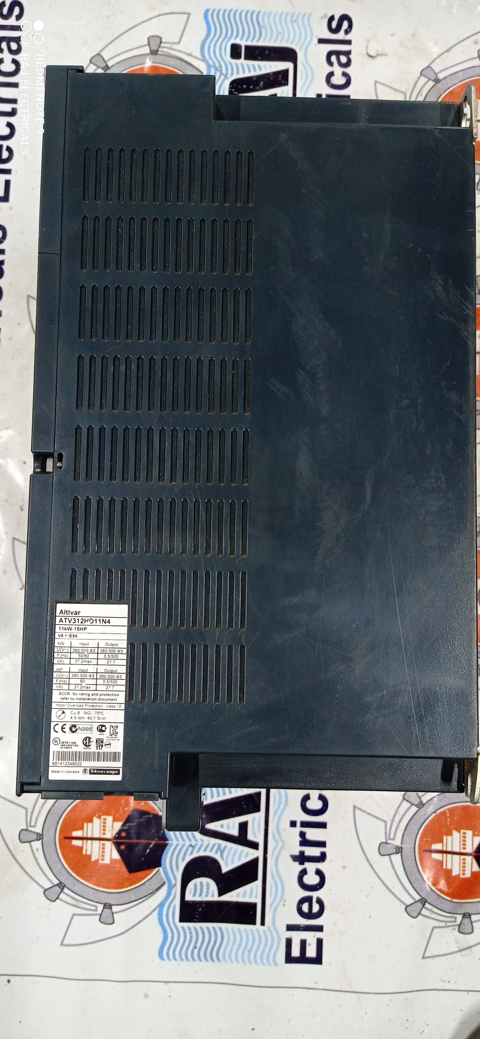 SCHNEIDER 15 HP AC DRIVE