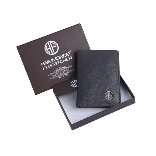 CC601GREY Leather Card Holder - Leather Material, Gray Color | Office Use, Sleek Design for Organizing Business Cards and IDs