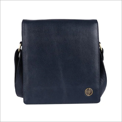 SB1159BU Leather Side Bag