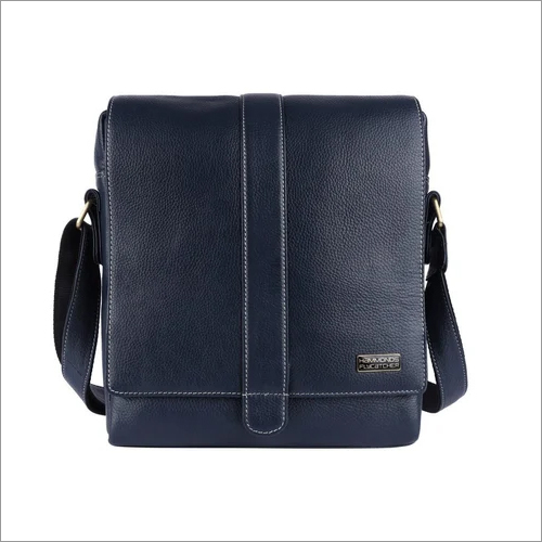 SB1161BU Leather Side Bag